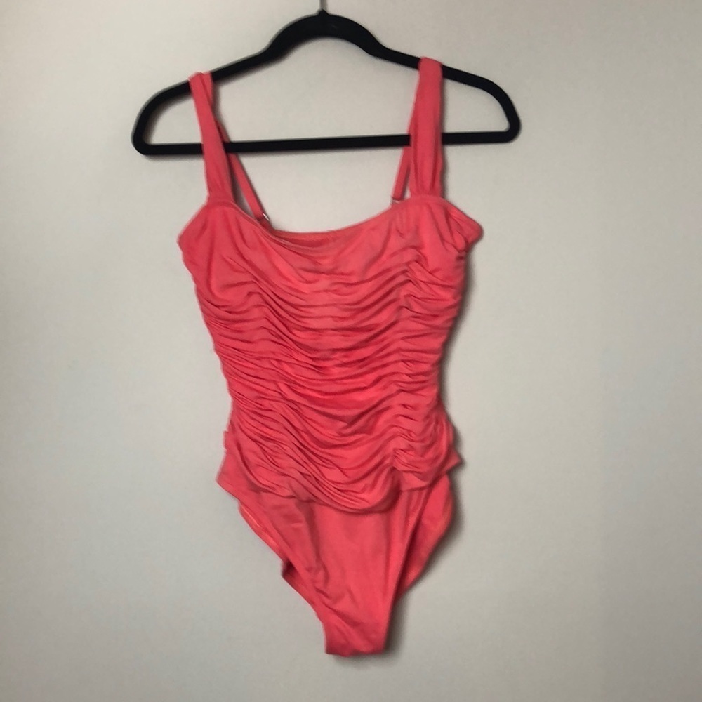 Bleu Rod Beattie shirred swimsuit